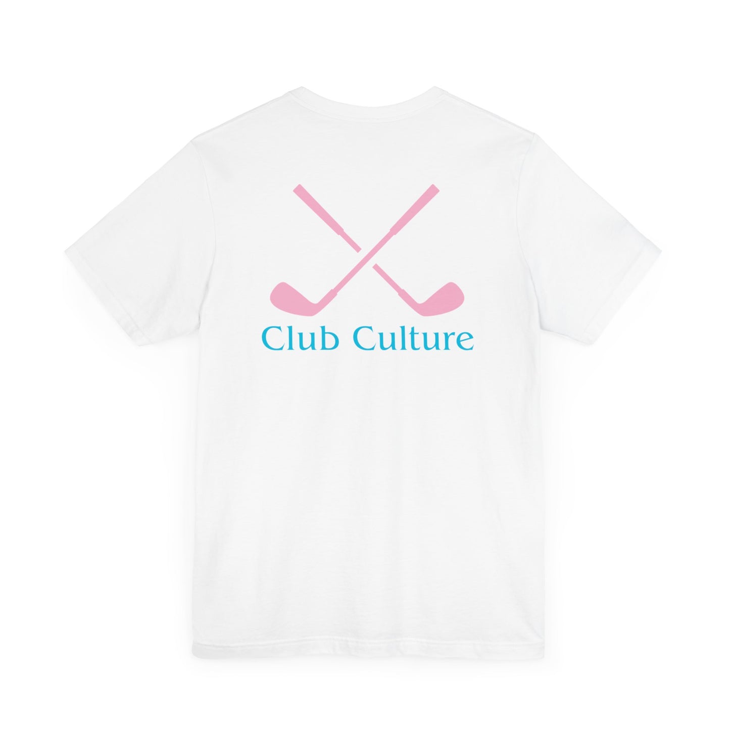 Golf (Pink on Blue )